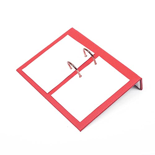 Ensemble de bureau en cuir rouge pour organiser votre espace de télétravail