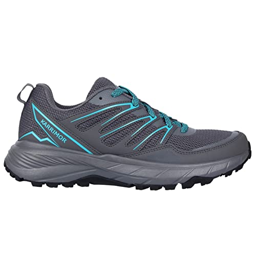 Karrimor Caracal TR Womens Runners Charcoal/Blue 8 (41)