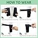 GenetGo Dog Canine Front Leg Brace Paw Compression Sleeve Joint Wraps - Protects Wounds Stop Licking & Prevents Injuries, Sprains Helps with Loss of Stability from Arthritis - Medium
