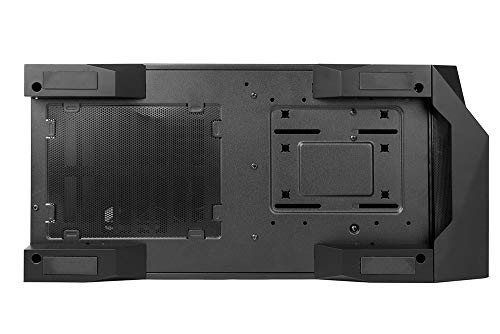 Image of Antec DP501 Mid Tower Gaming Cabinet Support ATX, Micro-ATX, ITX Motherboard with Tempered Glass Side Panel, 1 x 120mm Rear Fan Preinstalled