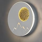 ❤【Aplicación】 No solo se puede instalar en el techo como luz de techo, sino que también se puede instalar en la pared como iluminación de pared. Apto para dormitorios, salones, pasillos, escaleras, balcones, etc.