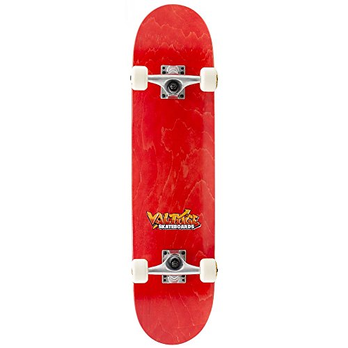 Voltage Graffiti Logo Red Compleet Skateboard - 7,5 inch
