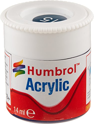 Humbrol 12ml Acrylic Paint No. 15 Gloss (Midnight Blue)