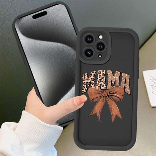Coque iPhone 16 Pro Max léopard Mama Bow, le cadeau idéal et élégant pour elle - 5