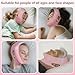 KAUZIDAR Chin Strap for Sleeping - Breathable Adjustable Anti Snoring Solution, Effectively Stop Snoring Device, Highly Resilient and Reusable Anti Snore Chin Strap for Men and Women (Pink)