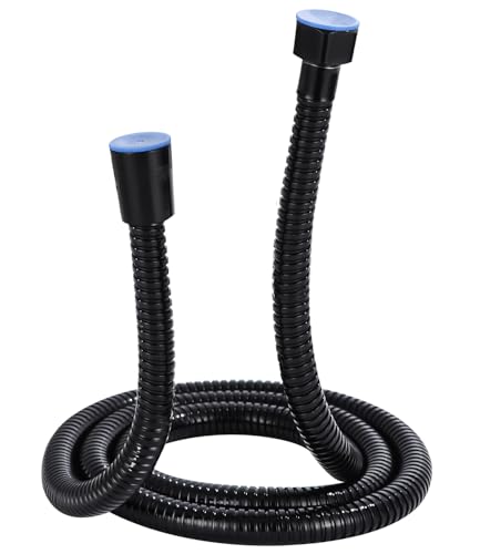 Flexible de Douche Universel (G1/2 pouces, 1.5M), Tuyau de Douche Anti-Torsion et Anti-Pliure