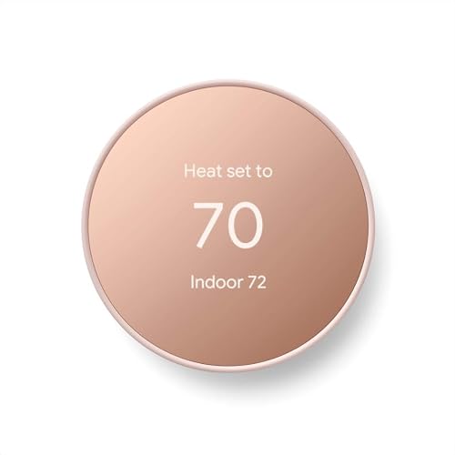Google Nest Thermostat Smart Wifi Programmable (Sand)