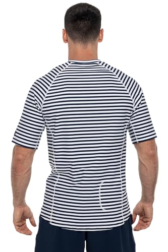 Men's Swim Shirt - UPF 50+ Sun Protection - Hightide Short Sleeve2