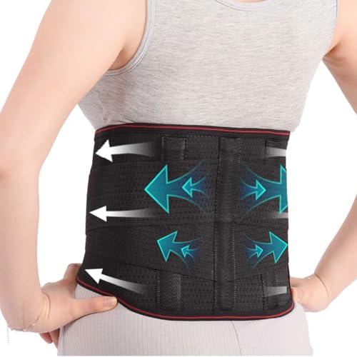 Ceinture lombaire BraceTop contre la sciatique et les douleurs dorsales XXL