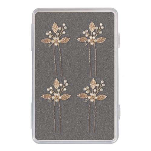 Kit de fête épingles dorées Sibel accessoire chignon tresse