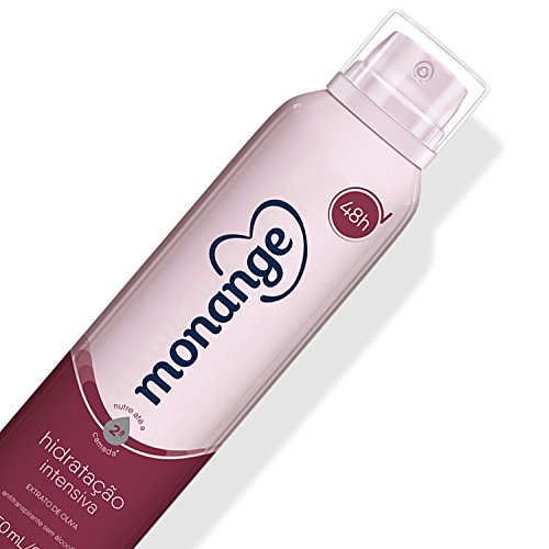 Desodorante Aerossol Hidratação Intensiva, Monange, Branco