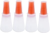 Vista 9 de Cepillo para botellas de aceite de silicona, cepillos para barbacoa/pastelería, parrilla de cocina de silicona, cepillo para botellas de aceite