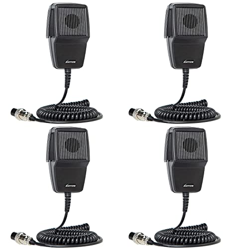 Image of CB Microphone 4 Pin Noise Canceling CB Radio Mic for Cobra /Uniden /Workman /Midland /Galaxy Stryker Retevis CB Radio (4 Pack)