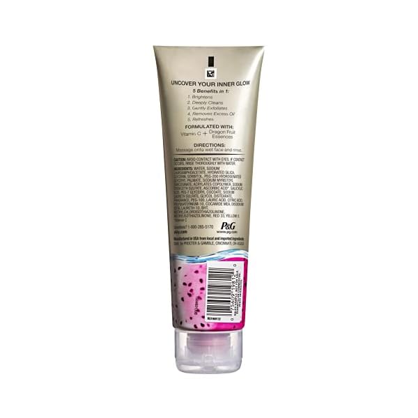Olay Pore Perfecting Face Scrub with Vitamin C and Dragon Fruit, 4.2 Fl Oz