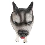 Healifty 車のダッシュボード用 漫画風犬の頭を振る装飾品 レジン製ボブルヘッド 車内インテリアアクセサリー