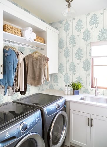 Papel tapiz autoadhesivo botánico para decorar muebles de dormitorio y manualidades DIY 6