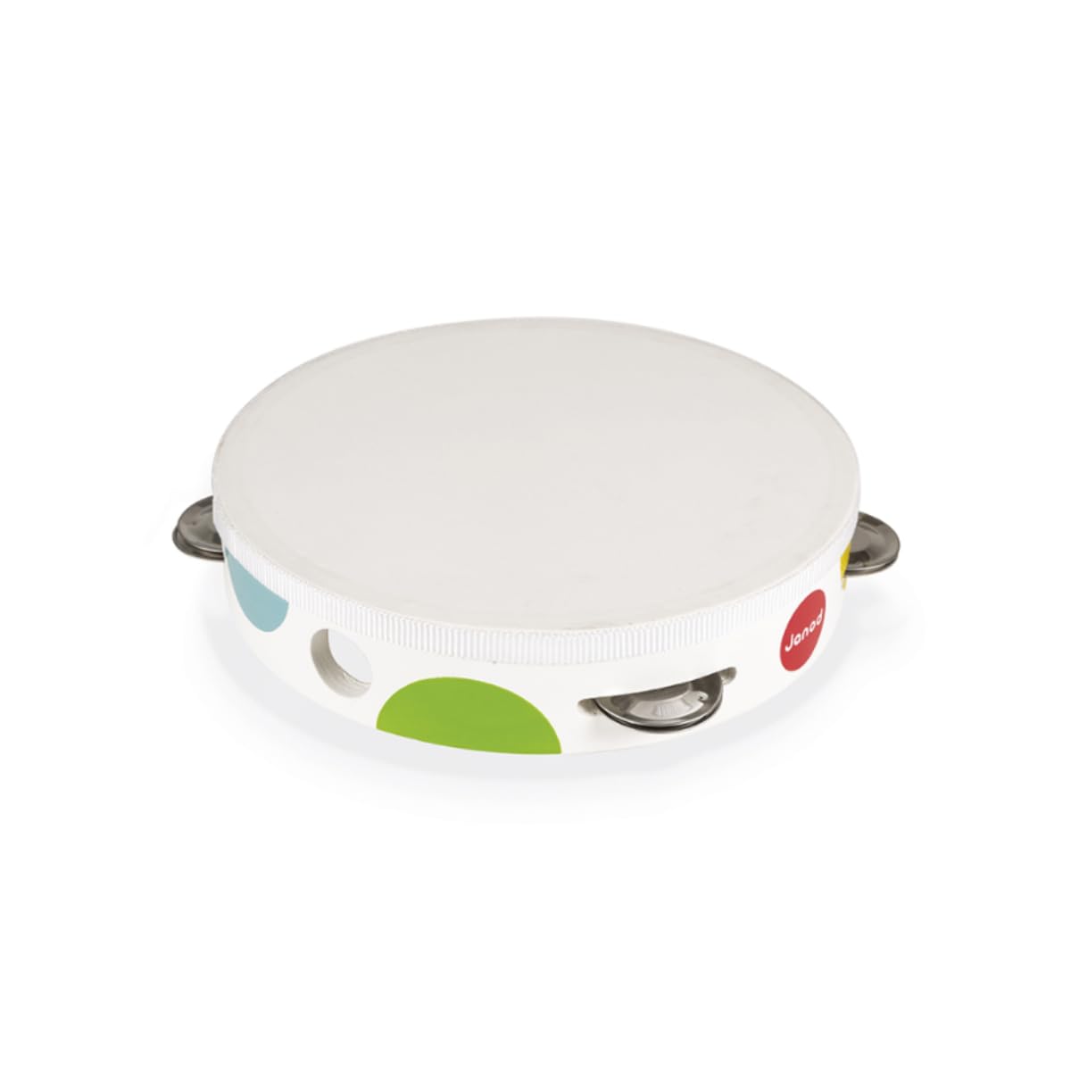 Janod J07601 Party Batman Confetti Tambourines, Multicolor, One Size-image