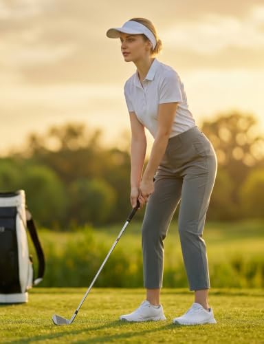 Image of baleaf Women's Golf Pants Work Casual Travel Lightweight