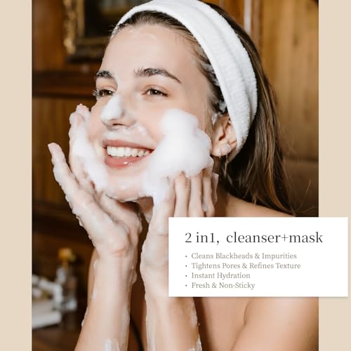 VICTORIA Swedish Egg White Facial Soap, 3-in-1 Gentle Daily Cleanser with Lanolin & Rose Water, for Oily & Combination Skin, 50g x 6 (box of 6)