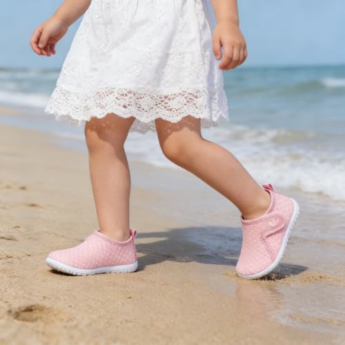 Image of FEETCITY Baby Boys Girls Water Sport Shoes Barefoot Kids Aqua Socks Quick-Dry Beach Swim Pool Shoes