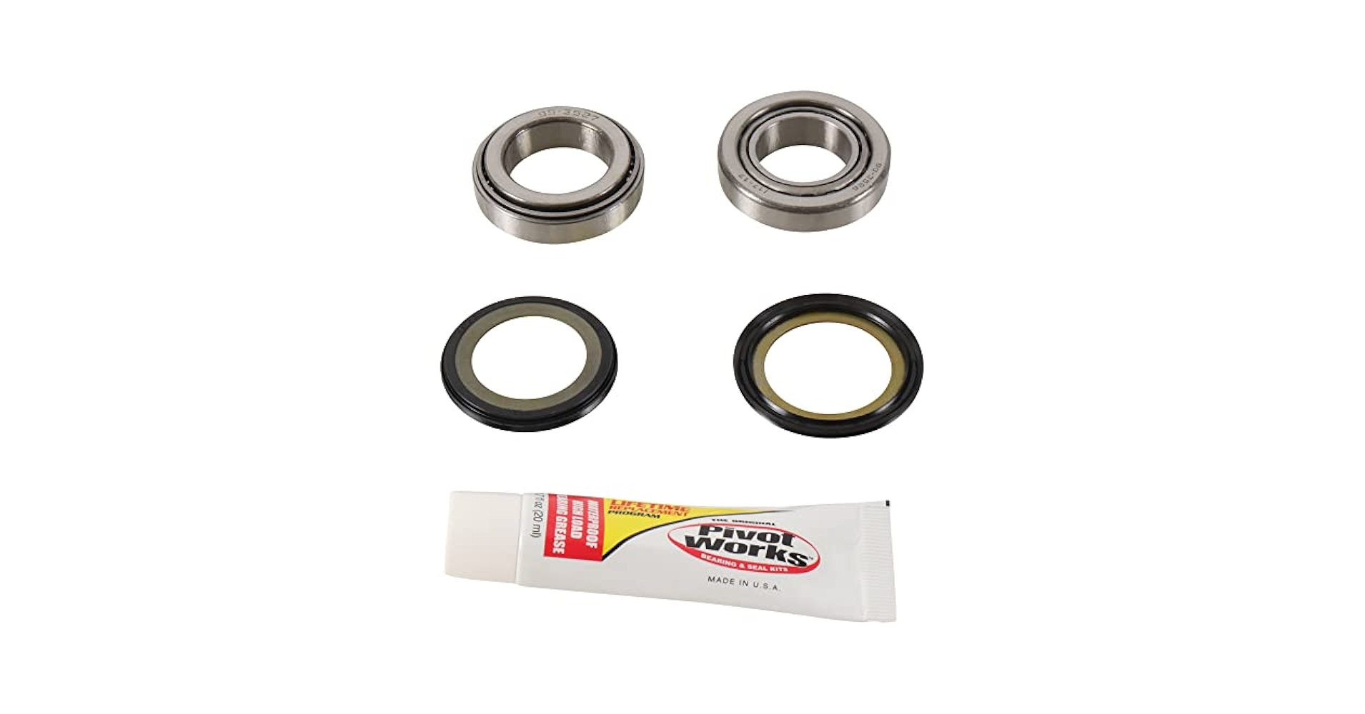 Amazon.com: Pivot Works Steering Stem Bearing Kit PWSSK-K09