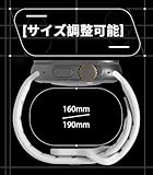 [Aulumu] A02 Apple Watch バンド-フッ素ゴム アップルウォッチバンド｜Apple Watch Ultra 3/2/1(49mm)、Series 11/10(46mm)、9/8/7(45mm)、SE 3/2/1/Series 6/5/4(44mm)、Series 3/2/1(42mm) 対応｜防水設計・水泳/スポーツ対応 -ブラック