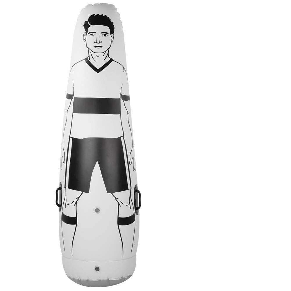 Yuecoom Soccer Training Kick Defender, Inflatable Soccer Kick Defender,Inflatable Soccer Dummy Goalkeepr,Wall Kick Defender for Football Game, Football Training, PVC