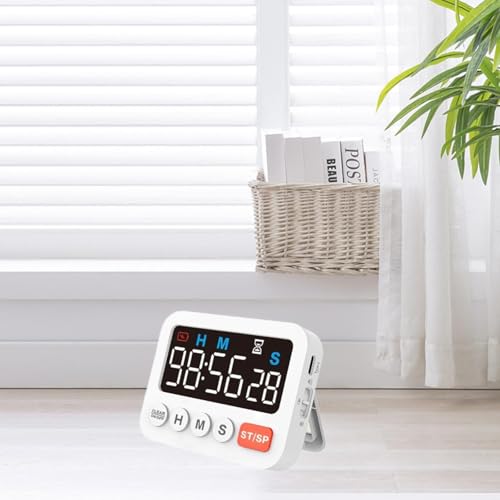 Cronómetro portátil digital de cocina en PP resistente para controlar tus recetas paso a paso 7