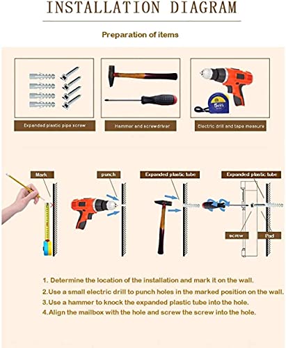 Boîte de sécurité extérieure pour stopper le vol de colis murale 1019 - 5
