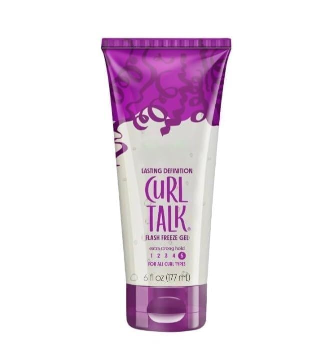 Curlls Tallks Yours Not Mother Flash Freeze Hair Gel Extra Strong Hold Level 5 6 fl oz (pack of 1)