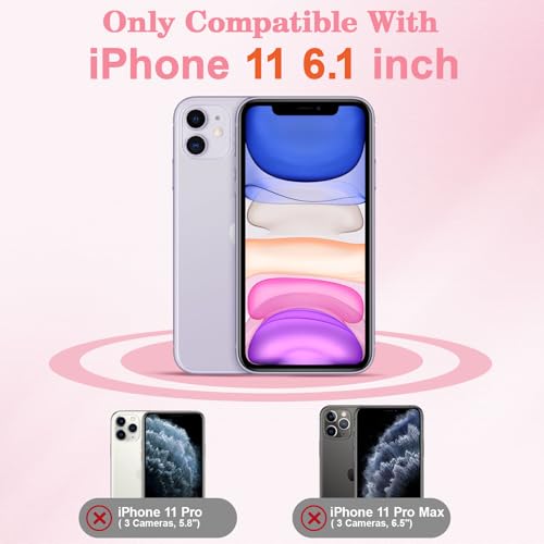 Coque iPhone 11 MagSafe antichoc et transparente au motif floral