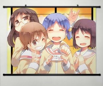 Home Decor Anime Nichijou My Ordinary Life shinonome nano poster wall Scroll 23.6 X 17.7 Inches -008