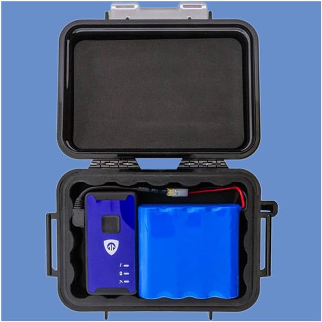 Brickhouse Security GPS Car Tracker – Hidden Tracker for Vehicles – Long Lasting Battery 140-Day LTE GPS Tracking Device for Vehicles with Magnetic Case & Extended Battery – Subscription Required