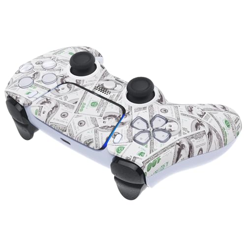 Image of Custom Controllerzz Custom Wireless Controller Compatible with PS5 - Multiple Designs Available (PS5 Money)