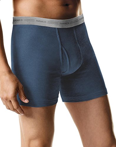 Hanes Mens Pack of 5 Best Tagless Boxer Brief with Comfort Flex Waistband XL