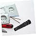 Angoily 10pcs Cable Connector Flex Spiral Strain Relief Nylon Joint Cable Gland Joints for Industrial Applications