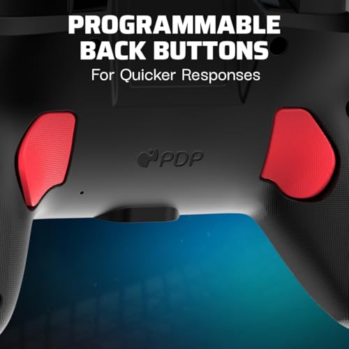 Image of PDP Rematch Glow Wireless Controller Grand Prix Mario Nintendo Switch 2 | Nintendo Switch Lite, OLED, Motion Controls, Rechargeable 40-Hr Battery, 2 Mappable Back Buttons, Grand Prix Mario Glow