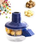 Electric Potato Peeler - 2026 Rechargeable Vegetable & Fruit Peeling Machine, One-Button Automatic Peeler with Stainless Steel Blade for Potatoes, Carrots, Garlic & More