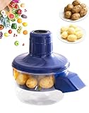Electric Potato Peeler - 2026 Rechargeable Vegetable & Fruit Peeling Machine, One-Button Automatic Peeler with Stainless Steel Blade for Potatoes, Carrots, Garlic & More
