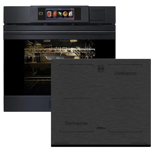 Kaiser EH 6341 - Horno de vapor eléctrico empotrable (86 L, TFT, placa de inducción, 60 cm), color gris grafito mate