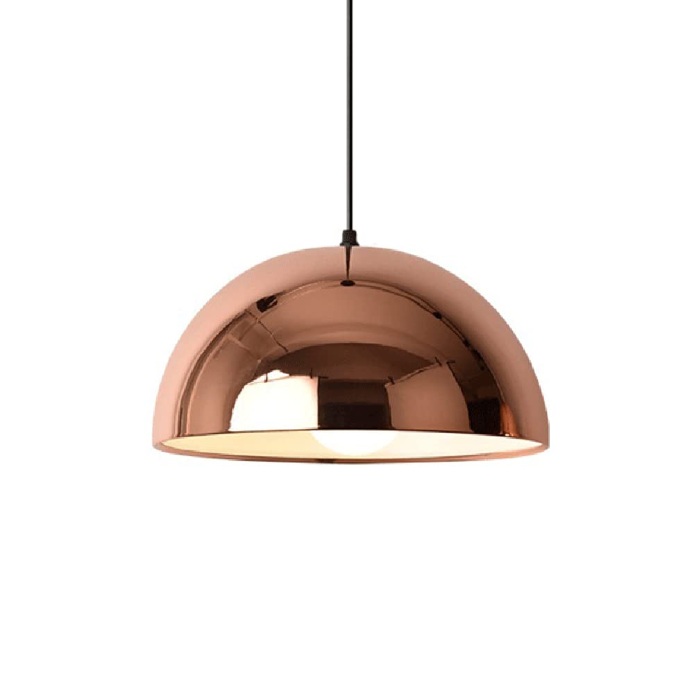 Luminaire îlot de cuisine or rose suspension industrielle LED pour restaurant