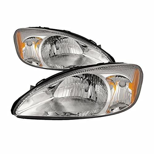 KarParts360: For 2004 2005 2006 Ford Taurus Headlight Assembly Pair Driver and Passenger Side Replaces FO2502169 FO2503169