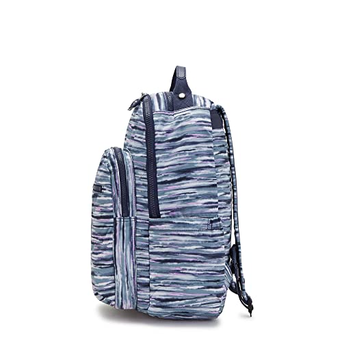 Image of Kipling Women's Seoul 15 Laptop Backpack, Durable, Roomy with Padded Shoulder Straps, Nylon School Bag