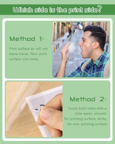 image for Weliu Transparency Film for Inkjet Printers 30 Sheets Transparency Pap