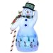 Hallmark Keepsake Christmas 2019 Year Dated Glistening Lantern Snowman Ornament with Light