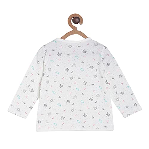 Image of miniklub Girls White Pack of 3 Conversational Printed Top