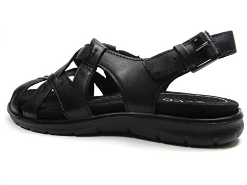 ECCO Women's Babett Cross Strap Flat