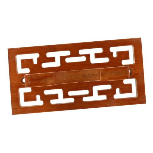 FUNOMOCYA 1Pc Cucurbit Flute Wall Rack Durable Wooden Holder for Space Saving Storage Easy Installation for Musical Instruments Classic Design for Organizing Flutes