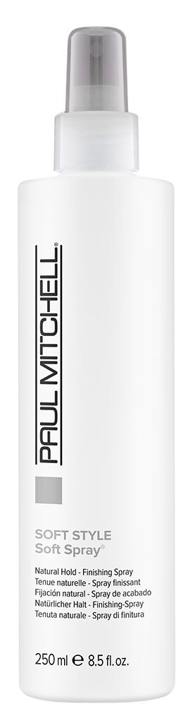 Paul Mitchell Soft Hairspray, Lightweight, Soft Hold + Brushable Finish, For All Hair Types