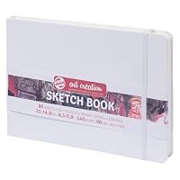 Talens Art Creation Carnet De Croquis Nature Morte – 13 X 21 Cm, 140 G/m², 80 Feuilles, Couverture Rigide Idéale Pour Dessin Et Aquarelle